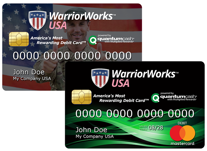 WarriorWorksUSA Debit Card